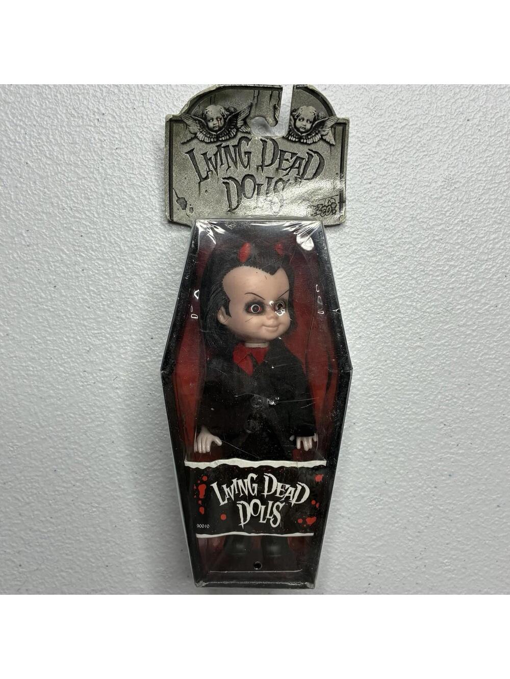 Mezco Living Dead Dolls Mini Lou Sapphire Sealed Coffin Figure 11cm Sealed